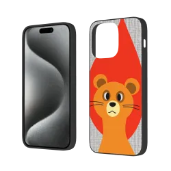 iPhone 15/Pro/Max トラ 漫画 スマホケース - okomall