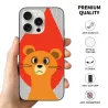 iPhone 15/Pro/Max トラ 漫画 スマホケース - okomall
