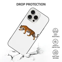 iPhone 15/Pro/Max トラ 携帯電話ケース - okomall