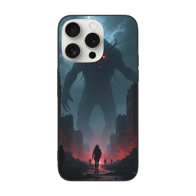 iPhone 15/Pro/Max 恐怖サバイバーテーマケース - okomall