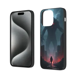 iPhone 15/Pro/Max 恐怖サバイバーテーマケース - okomall