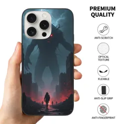 iPhone 15/Pro/Max 恐怖サバイバーテーマケース - okomall