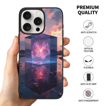 Чехол для iPhone 15/15 Pro/15 Pro Max "Звездная Галактика" - OKOMALL