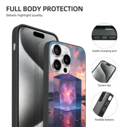 Чехол для iPhone 15/15 Pro/15 Pro Max "Звездная Галактика" - OKOMALL