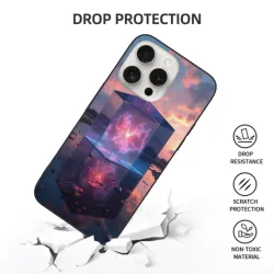 Чехол для iPhone 15/15 Pro/15 Pro Max "Звездная Галактика" - OKOMALL