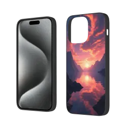 Чехол для iPhone 15/Pro/Max - Сумеречная долина | okomall
