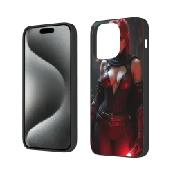 Чехол для iPhone 15/Pro/Max - Очаровательная воительница | okomall