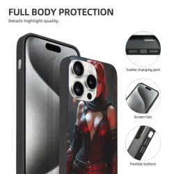 Чехол для iPhone 15/Pro/Max - Очаровательная воительница | okomall