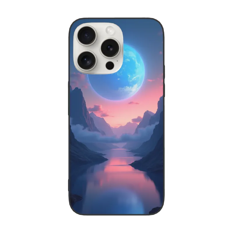 Coque pour iPhone 15/Pro/Max avec motif Vallée Stellaire - okomall.com