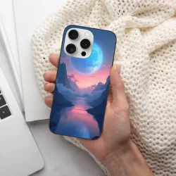 Coque pour iPhone 15/Pro/Max avec motif Vallée Stellaire - okomall.com