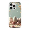 Hülle für iPhone 15/Pro/Max mit Vogelnester- und Küken-Design - okomall
