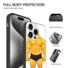 Coque pour iPhone 15 Pro/Pro Max avec motif de bodybuilder - OKOMALL