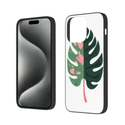 Чехол Monstera для iPhone 15 Pro/Pro Max - okomall