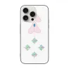 iPhone 15/Pro/Max Hülle mit Regenbogen- und Bonbonfarben-Design - OKOMALL