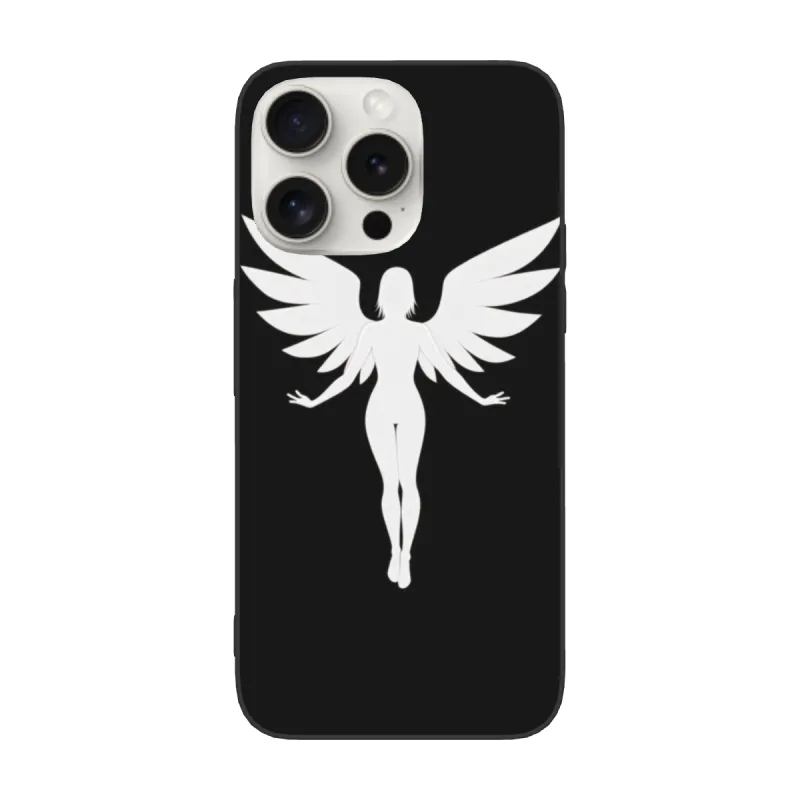 Coque minimaliste avec motif de déesse pour iPhone 15/Pro/Max - okomall