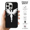 Coque minimaliste avec motif de déesse pour iPhone 15/Pro/Max - okomall