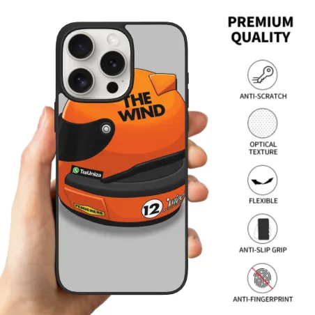 Чехол для iPhone 15/Pro/Max в стиле ретро гонок - Okomall