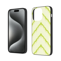 iPhone 15/Pro/Max 葉脈紋理手機殼 - okomall