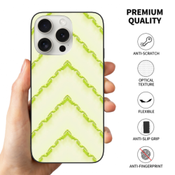 iPhone 15/Pro/Max 葉脈紋理手機殼 - okomall
