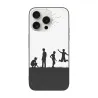 Coque pour iPhone 15/Pro/Max avec motif de course dynamique - OKOMALL