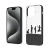 Coque pour iPhone 15/Pro/Max avec motif de course dynamique - OKOMALL