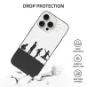 Coque pour iPhone 15/Pro/Max avec motif de course dynamique - OKOMALL