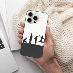 Coque pour iPhone 15/Pro/Max avec motif de course dynamique - OKOMALL