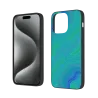 Coque pour iPhone 15/Pro/Max avec texture abstraite fluide - OKOMALL