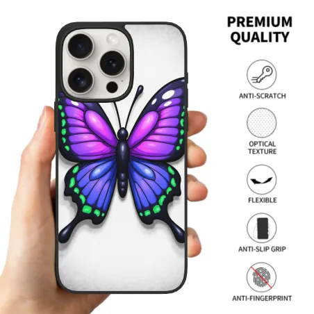 Traumhafte Schmetterlings-Hülle für iPhone 15/15 Pro/15 Pro Max - OKOMALL