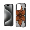 Coque pour iPhone 15/15 Pro/15 Pro Max avec motif floral ethnique - OKOMALL