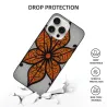 Coque pour iPhone 15/15 Pro/15 Pro Max avec motif floral ethnique - OKOMALL