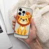 Милый чехол с львенком для iPhone 15 Pro/Pro Max - okomall