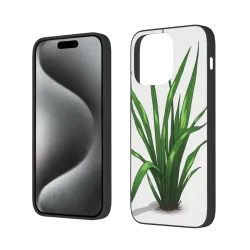 Чехол для iPhone 15/Pro/Max с узором травы - okomall.com