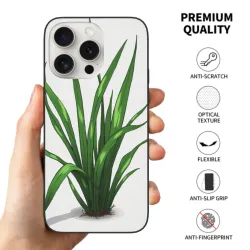 Чехол для iPhone 15/Pro/Max с узором травы - okomall.com