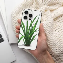 Чехол для iPhone 15/Pro/Max с узором травы - okomall.com