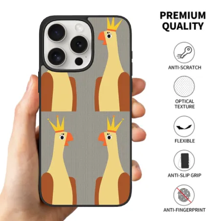 Hühnchen-Cartoon-Handyhülle für iPhone 15/Pro/Max - okomall.com