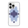 Фантазийный чехол для iPhone 15/15 Pro/15 Pro Max с лепестками цветов - OKOMALL