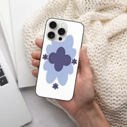 Фантазийный чехол для iPhone 15/15 Pro/15 Pro Max с лепестками цветов - OKOMALL