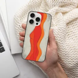 Hülle für iPhone 15/Pro/Max mit minimalistischen menschlichen Kurven - okomall