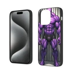 iPhone 15 Hülle mit Muskelmann - okomall.com