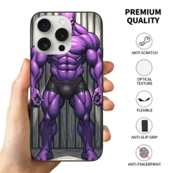 iPhone 15 Hülle mit Muskelmann - okomall.com