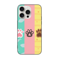可爱猫咪渐变手机壳 - iPhone 15 Pro/Pro Max - okomall