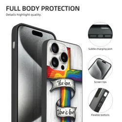 Hülle für iPhone 15/15 Pro/15 Pro Max mit Farbverlauf - okomall