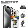 Hülle für iPhone 15/15 Pro/15 Pro Max mit Farbverlauf - okomall