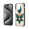 Yiqu Blumenmuster Hülle für iPhone 15/15 Pro/15 Pro Max - OKOMALL