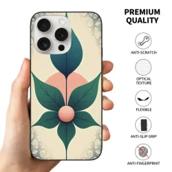 Yiqu Blumenmuster Hülle für iPhone 15/15 Pro/15 Pro Max - OKOMALL