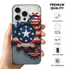 Винтажный американский флаг для iPhone 15/Pro/Max - okomall.com