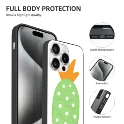 Hülle für iPhone 15/Pro/Max - Niedliches und erfrischendes Früchtemotiv | OKOMALL