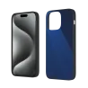 Coque pour iPhone 15 Pro/Pro Max - Motif géométrique texturé bleu | OKOMALL