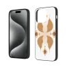 Чехол для iPhone 15/Pro/Max с абстрактным линейным геометрическим рисунком - okomall